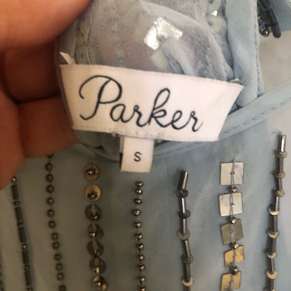 Parker beaded shirt with racerback detail - S - Picture 3 of 5